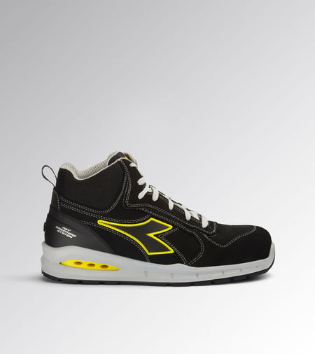 Diadora Run NET AB MID S3S 181149 Zwart/Zwart C0200
