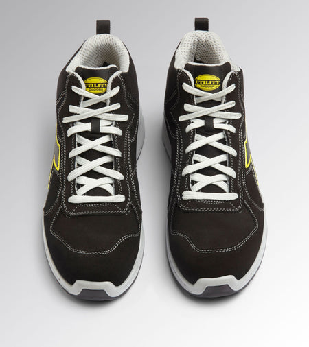 Diadora Run NET AB MID S3S 181149 Zwart/Zwart C0200