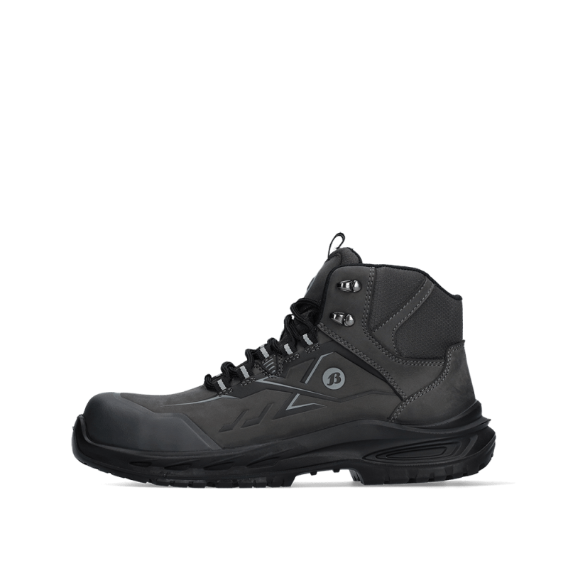 Bata Fayvr Sand W Mid S3S Donkergrijs