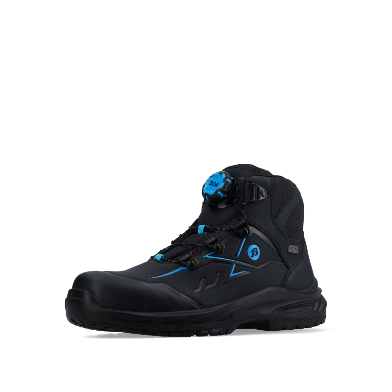 Bata Fayvr Stone XW Mid  BOA S7S Zwart