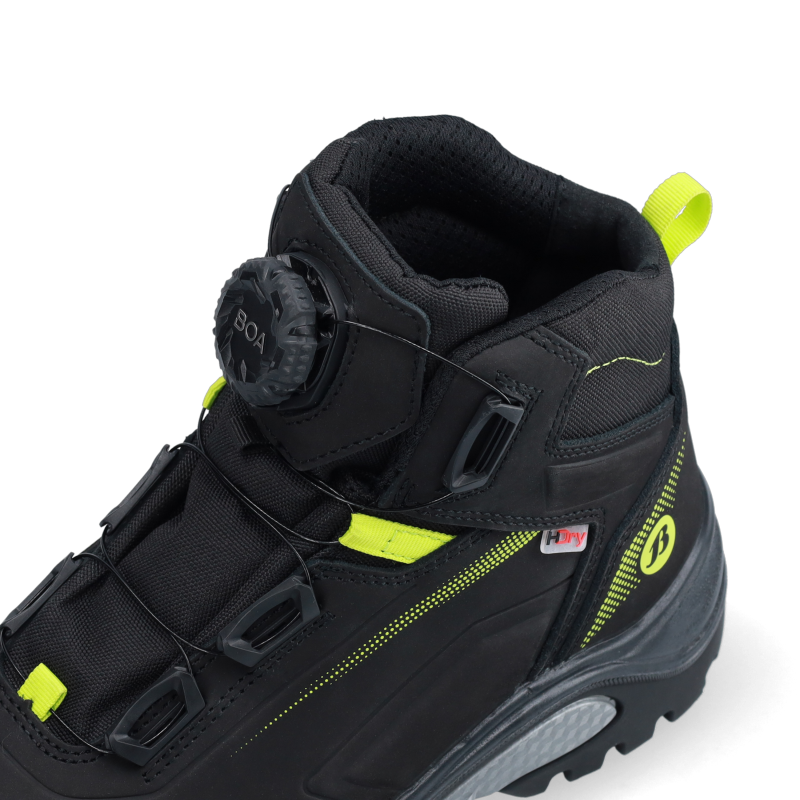 Bata Traxx 247 BOA Hoog S7S Zwart