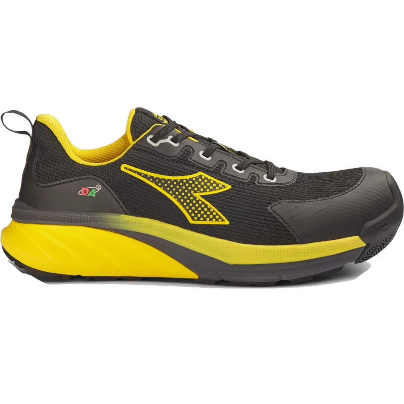 Diadora VORTEX DA2 LOW S3S 182042 Zwart/Rood