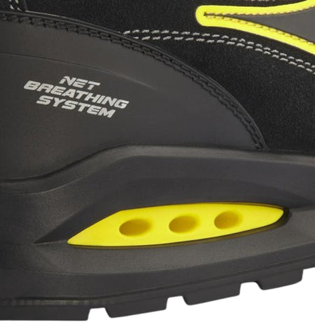 Diadora RUN NET AB MSTR BOA  MID S3S 182533 Zwart