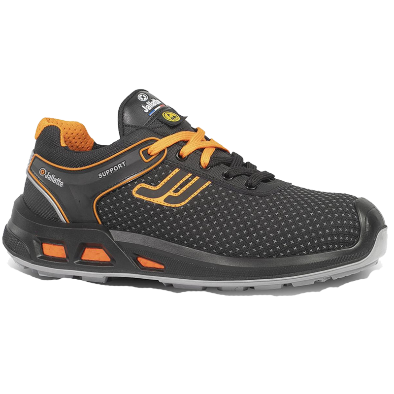 Jallatte Jalbomber laag S3 Zwart/Oranje