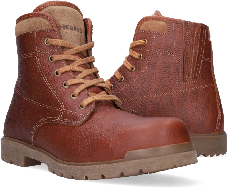 FootFellas Liam F101001 S3S Rood/Bruin