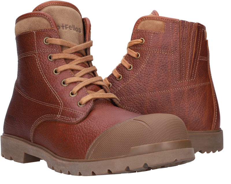 FootFellas Troy F101002 S3S Bruin Rood/Bruin