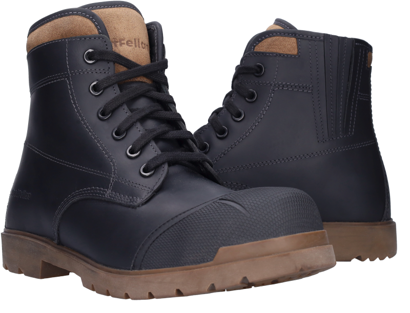 FootFellas Troy F101002 S3S Zwart Zwart