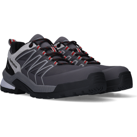 FootFellas Jack F121001-084 S3S Grijs/Zwart/Rood