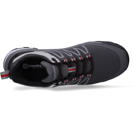 FootFellas Jack F121001-084 S3S Grijs/Zwart/Rood