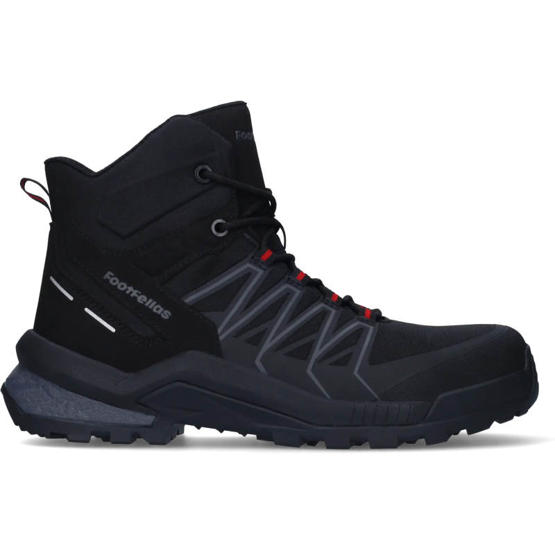 FootFellas Jordan F121002-079 S3S Zwart/Rood