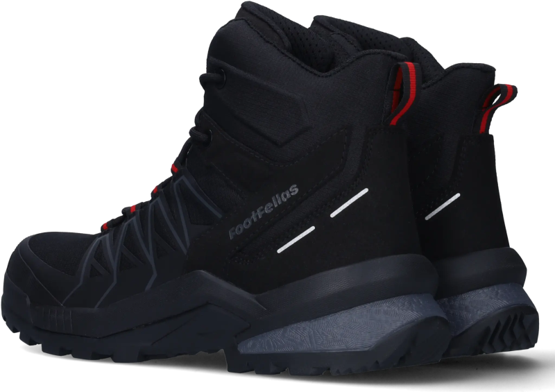 FootFellas Jordan F121002-079 S3S Zwart/Rood