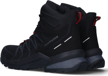 FootFellas Jordan F121002-079 S3S Zwart/Rood