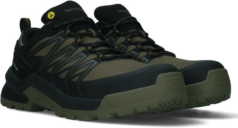 FootFellas Dave F121003 S7S Zwart/Olijf