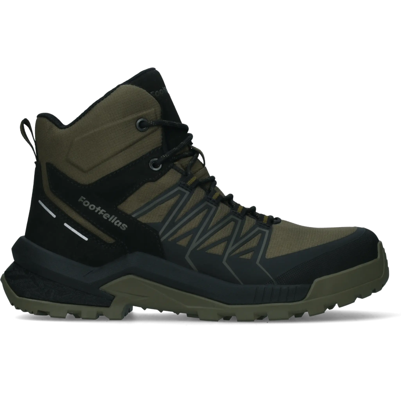 FootFellas Duncan F121004 S7S Zwart/Olijf