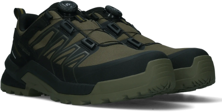 FootFellas Max F121005 S7S Disc sluiting Zwart/Olijf