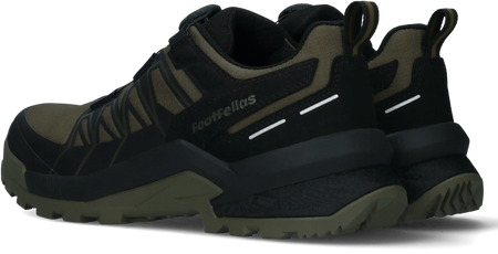 FootFellas Max F121005 S7S Disc sluiting Zwart/Olijf