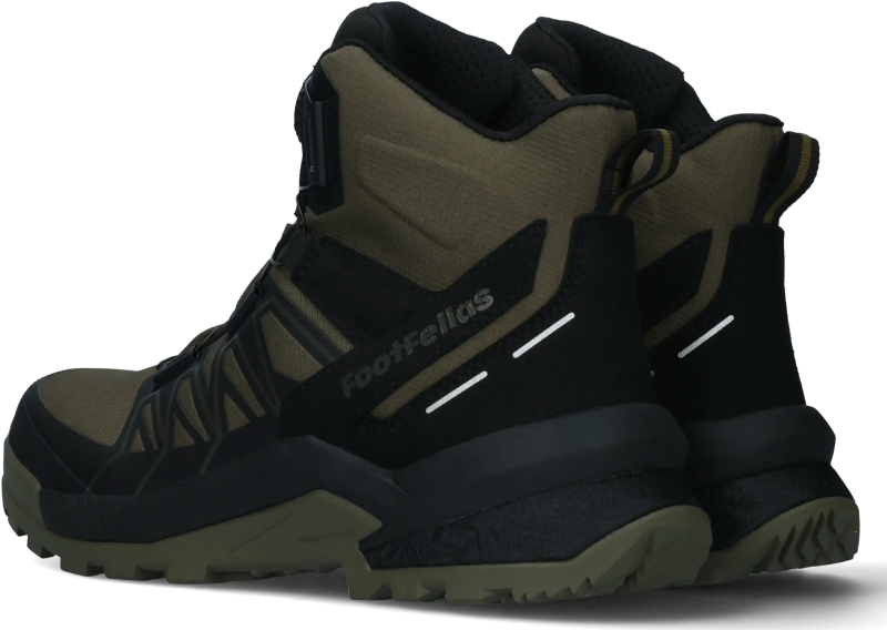 FootFellas Mike F121006 S7S Zwart/Olijf