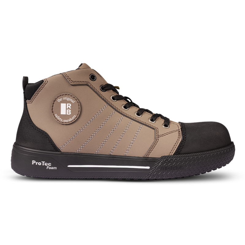 Redbrick Jump High Sneaker S3S Bruin