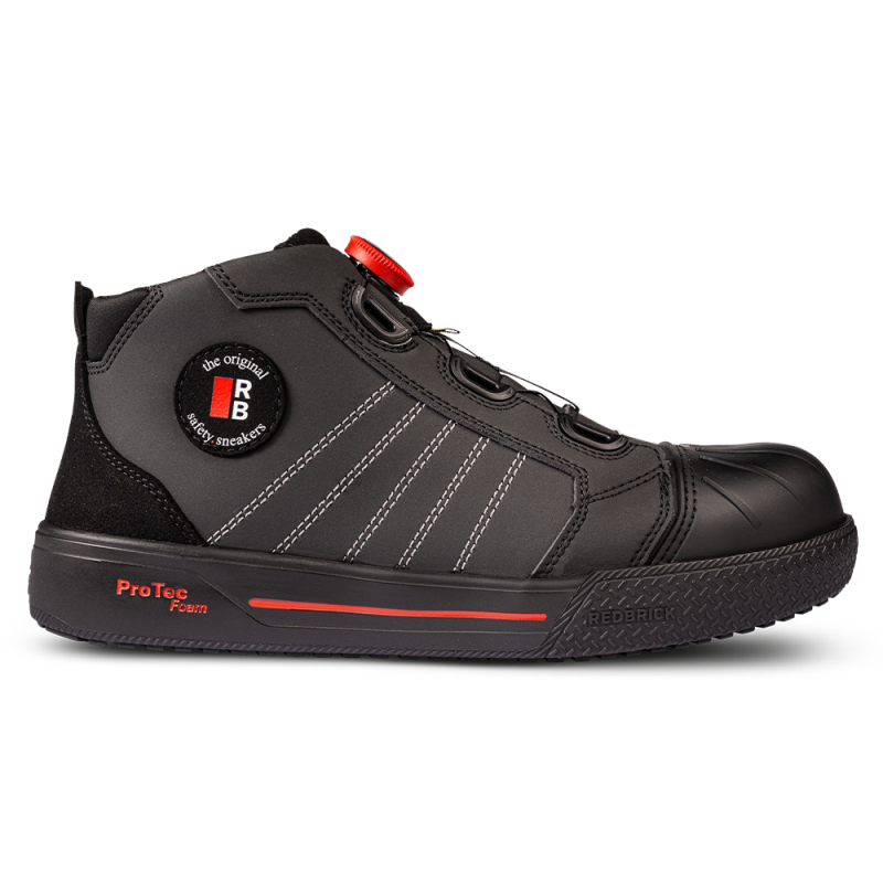 Redbrick Sprint BOA Sneaker S3S (JANUARIAANBIEDING) Zwart