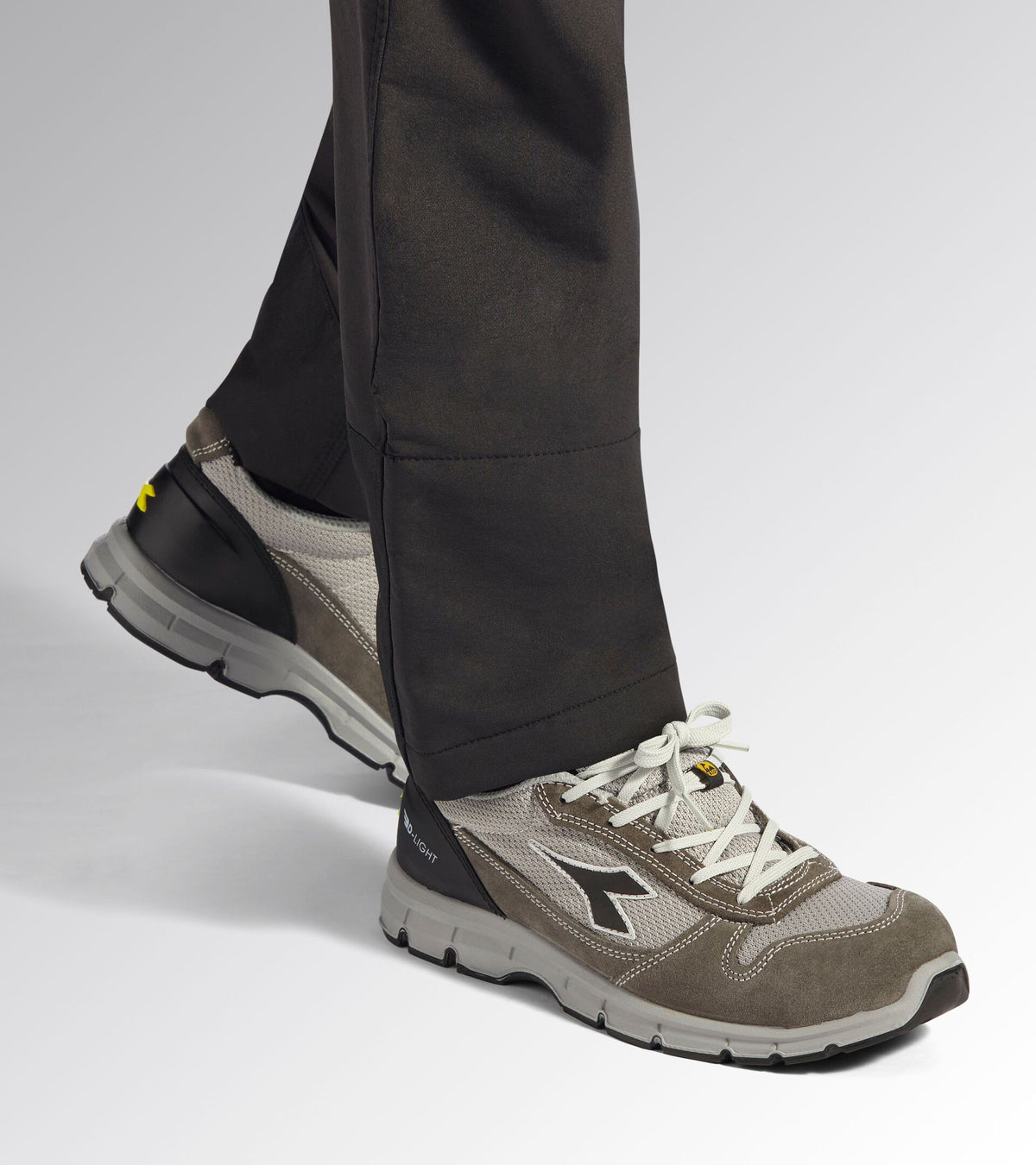 Diadora Run Text Low 181156 S1PS C0493 Castle Rock Alluminium C0493