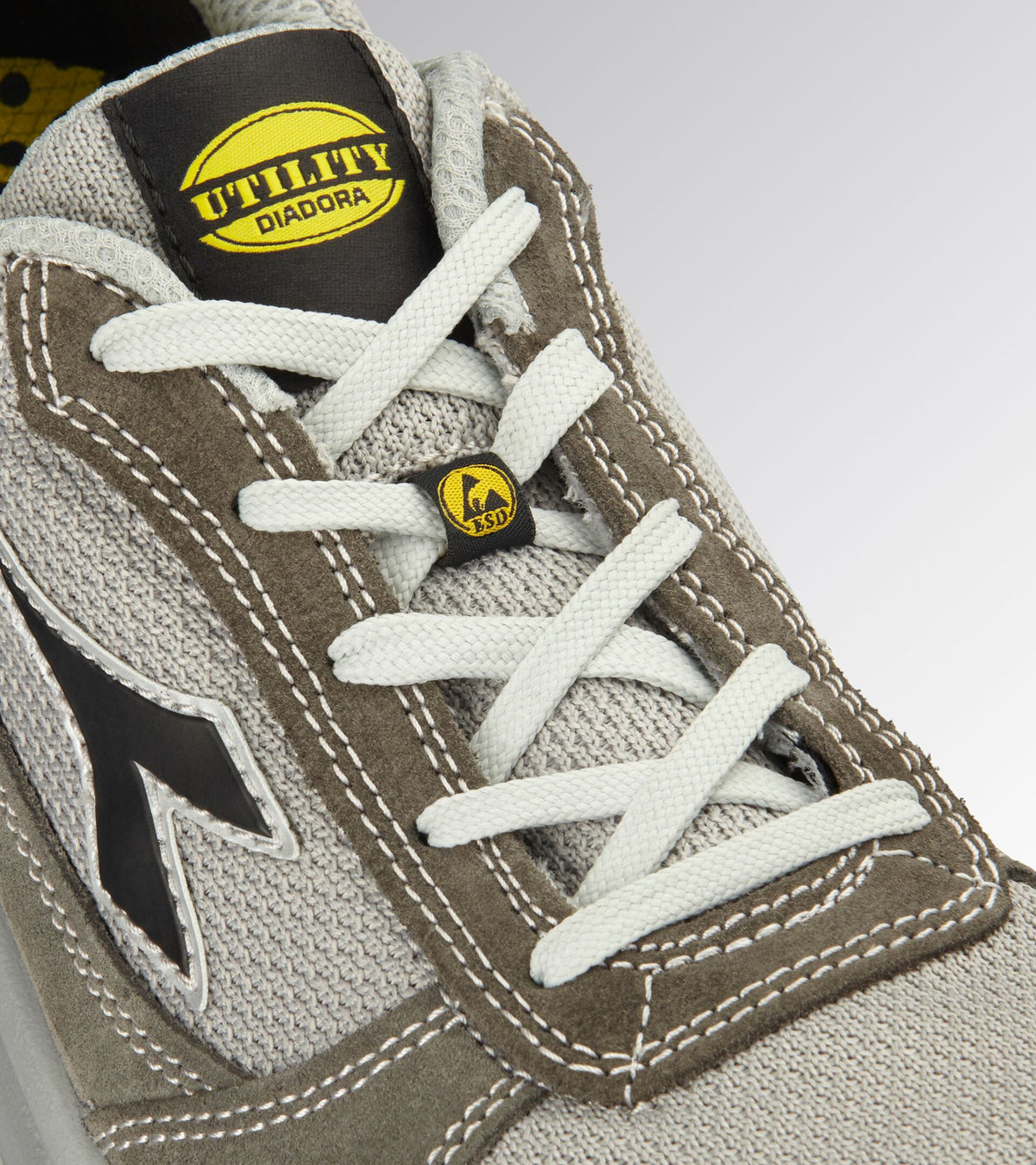 Diadora Run Text Low 181156 S1PS C0493 Castle Rock Alluminium C0493