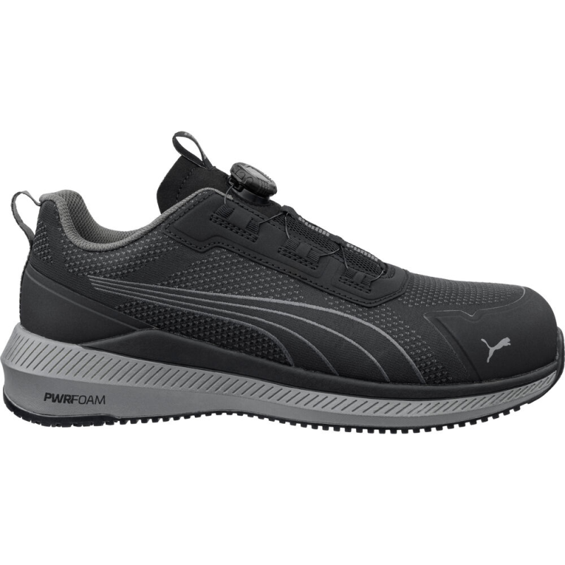 Puma Slide Black Disc Low S1PS 645141 Zwart