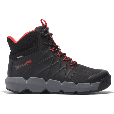 Timberland PRO Morphix 6 S7L Zwart/Rood Zwart/Rood