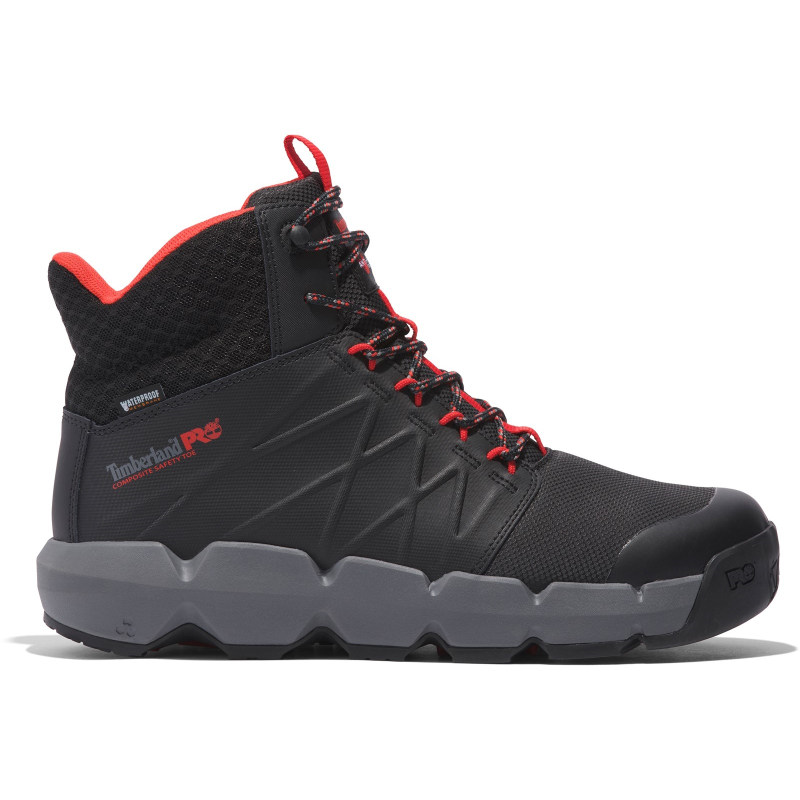 Timberland PRO Morphix 6 S7L Zwart/Rood Zwart/Rood