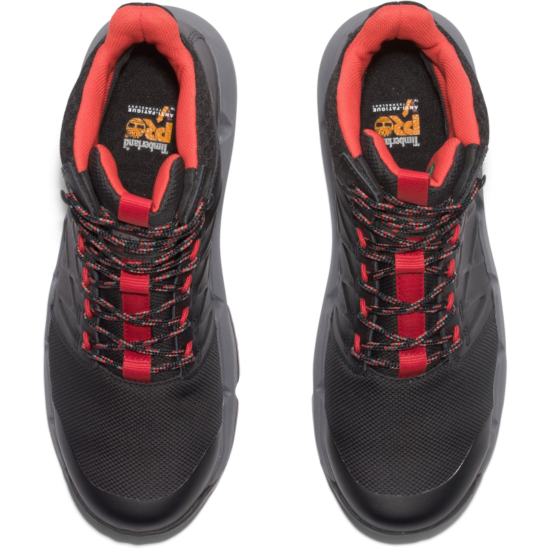 Timberland PRO Morphix 6 S7L Zwart/Rood Zwart/Rood
