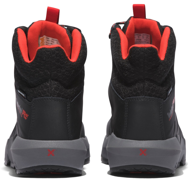 Timberland PRO Morphix 6 S7L Zwart/Rood Zwart/Rood