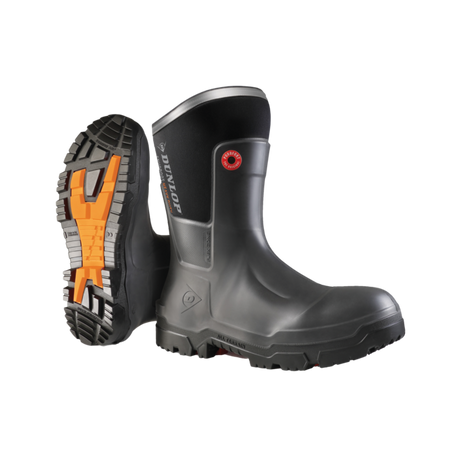 Dunlop LG8HU42 Heavy Duty Snugboot S5 Zwart