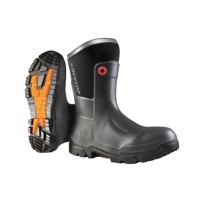 Dunlop LG8HU42 Heavy Duty Snugboot S5 Zwart