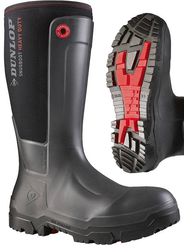 Dunlop LG8HU01 Heavy Duty Snugboot S5 Zwart