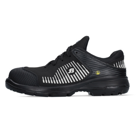 Bata Goal Black Laag S3 + KN Zwart