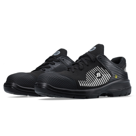 Bata Goal Black Laag S3 + KN Zwart