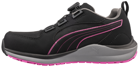Puma Aspire Pink Disc Low S3S 642950 Zwart/Roze