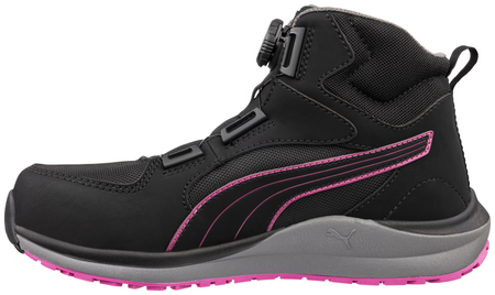 Puma Aspire Pink Disc Mid S3S 632950 Zwart/Roze