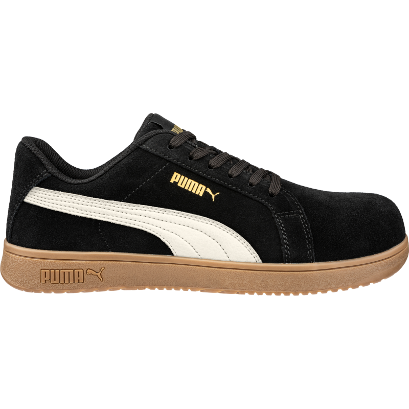 Puma Iconic Blk/gum Low S1PL 644400 Zwart
