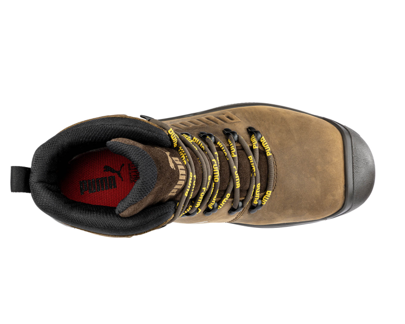 Puma Iron HD Brown Mid S3S 632710 Bruin