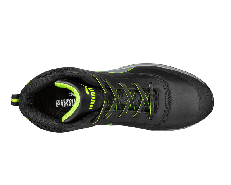 Puma Rapid Green Mid S3 Esd 635500 Zwart/Groen