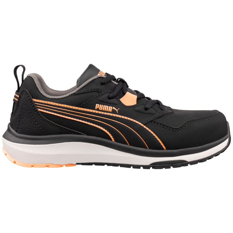 Puma Stepper Blk/peach Low S3S 642940 Zwart/perzik