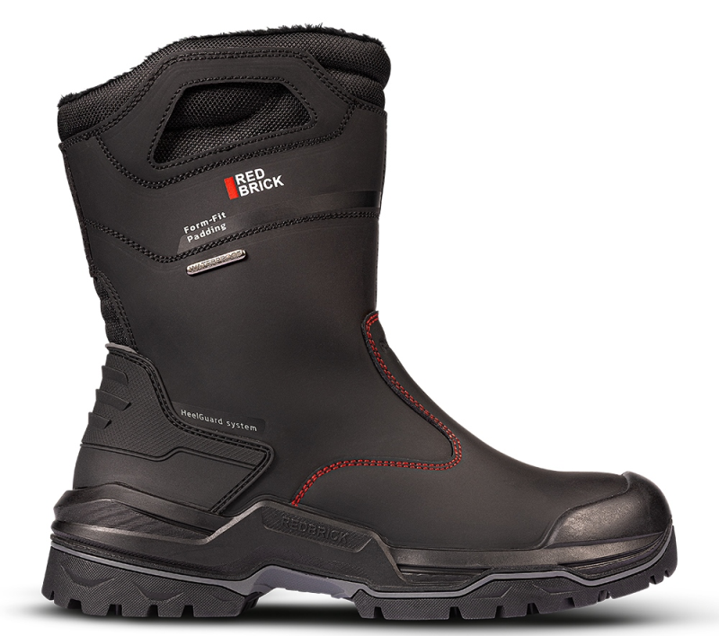 Redbrick Boot Gevoerd S7S Zwart 32337  (Vernieuwd) Zwart