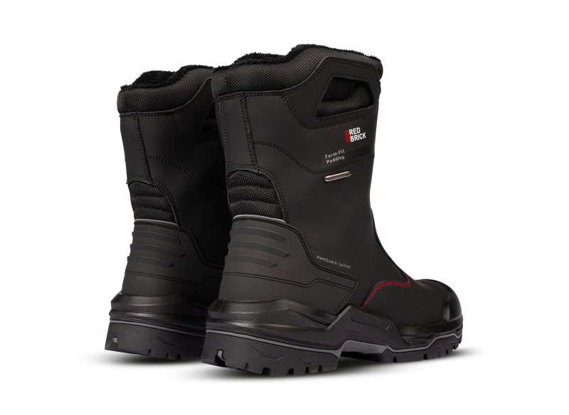 Redbrick Boot Gevoerd S7S Zwart 32337  (Vernieuwd) Zwart