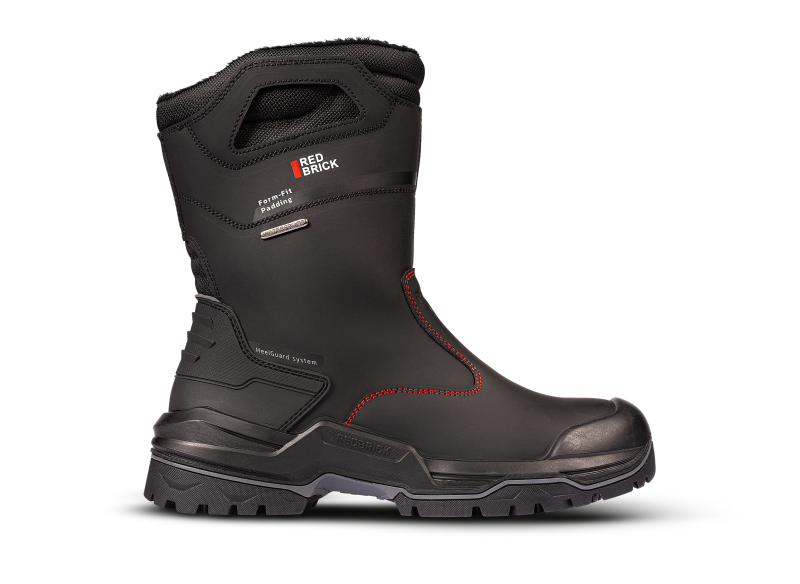 Redbrick Boot Gevoerd S7S Zwart 32337  (Vernieuwd) Zwart