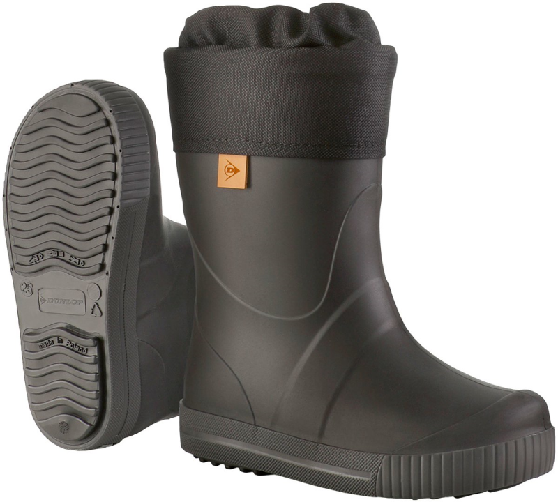 Dunlop PA0HH45 Puddle Jumper bont gevoerd Zwart Zwart