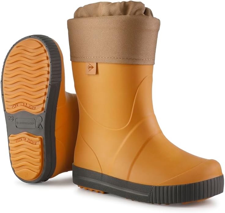 Dunlop PA0HH45 Puddle Jumper bont gevoerd Bruin Bruin
