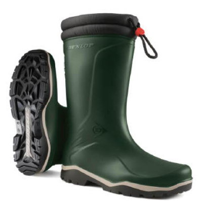 Dunlop MU0K45 Blizzard Gevoerde laars PVC Groen Groen